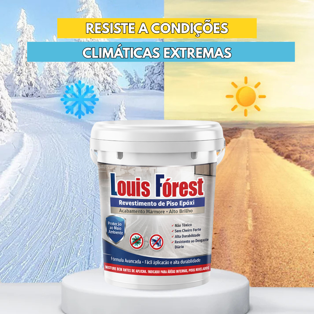 Revestimento de Piso Epóxi com Acabamento de Mármore de Alto Brilho 🔥Estoque Limitado🔥